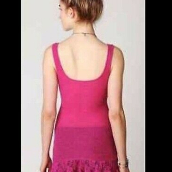 FREE People pink knit dress xs - Picture 2 of 9